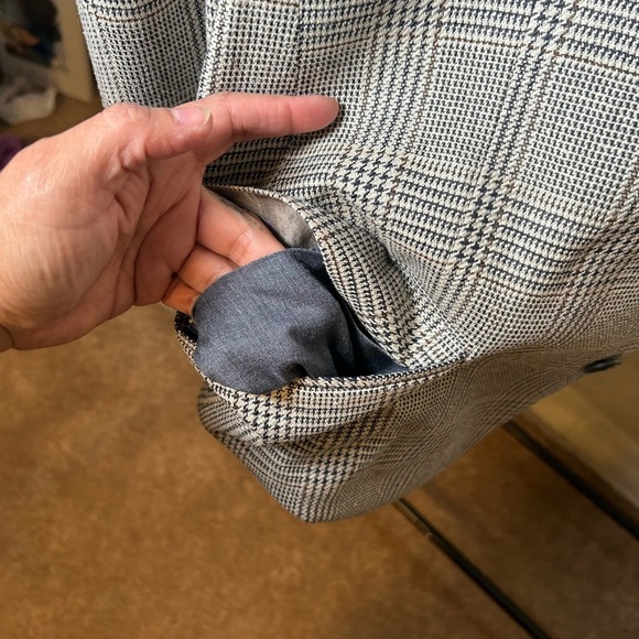 Burberry Jackets & Coats | Vintage Burberry Blazer - Picture 7 of 14